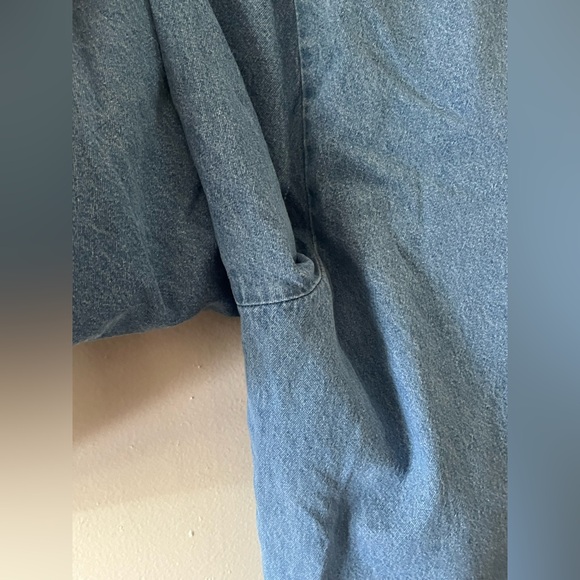 Blair Relaxed Fit Elastic Waist Blue Jeans Womens Large Petite - Picture 4 of 5